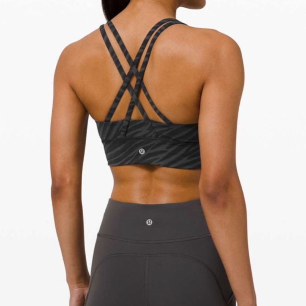 Lululemon Energy Bra Long Line *Medium Support, B–D Cup in size 6